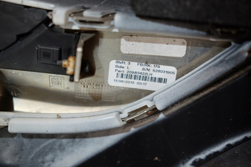 фото №14, Buick enclave 2013-2017 бампер перед абсорбер usa