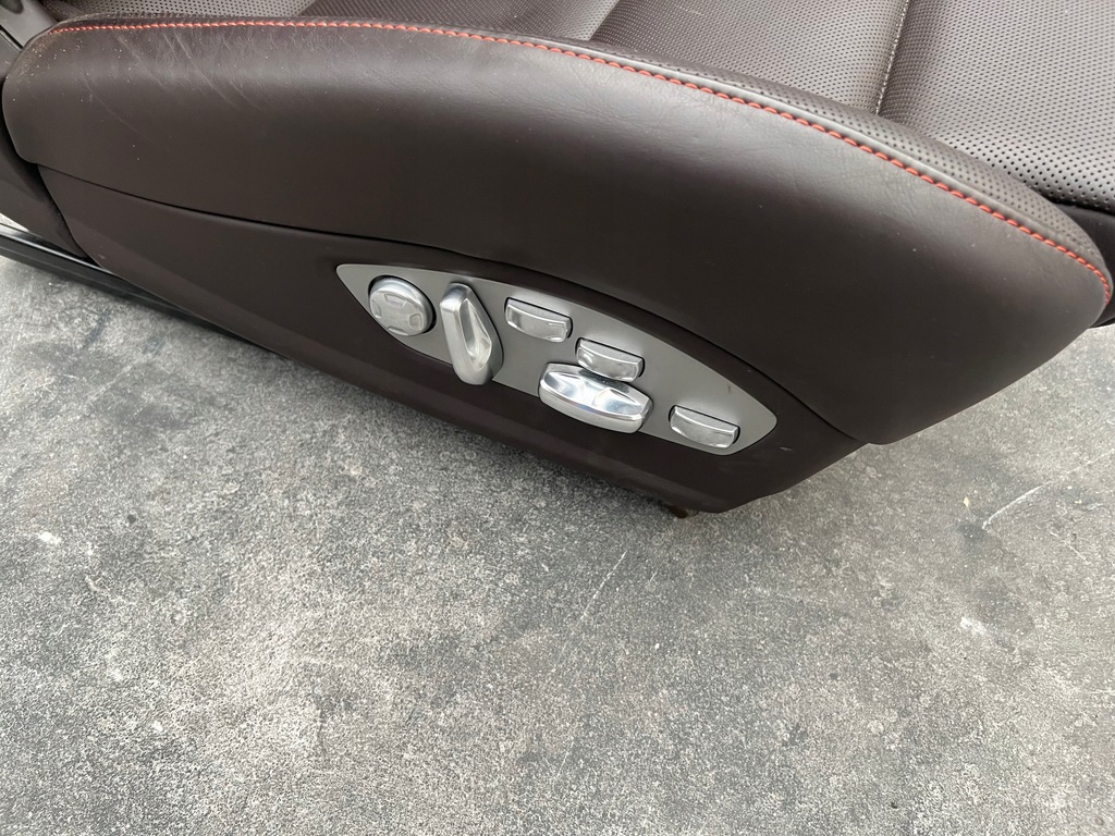 фото №8, Porsche 991 carrera сиденья сиденье обивка заднее сиденье