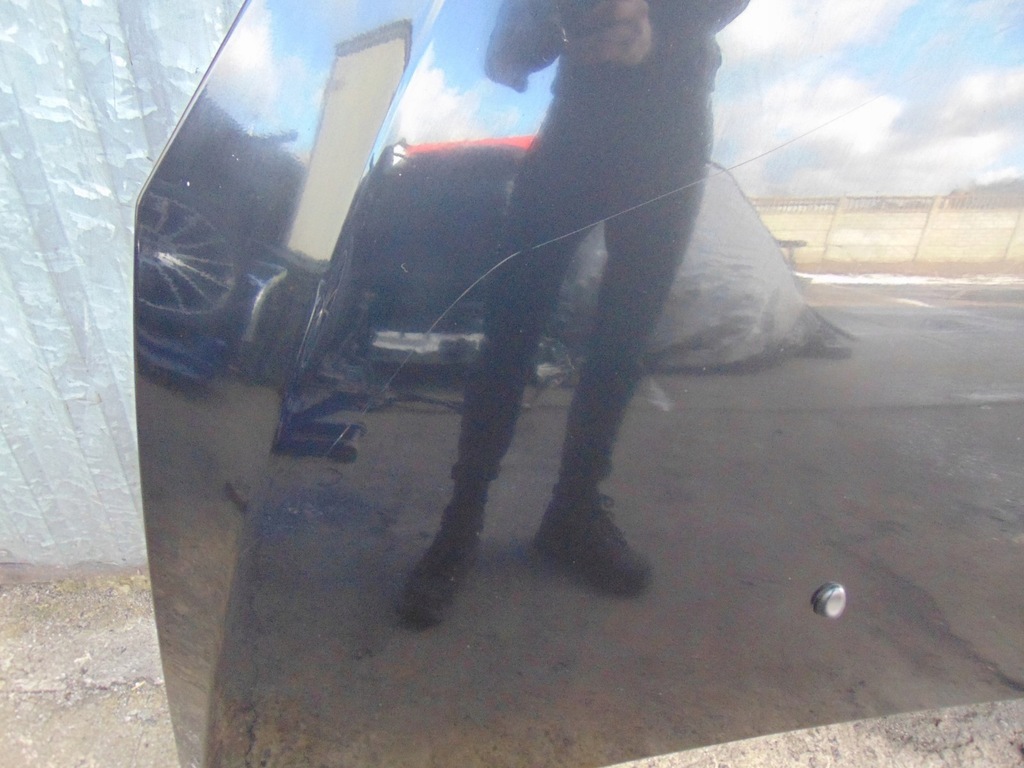 фото №9, Капот крышка двигателя peugeot 307 czarna exld