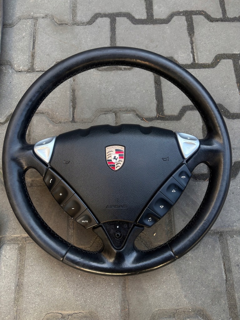 фото №11, Воздуховод + подушка подушка безопасности porsche cayenne i 955 7l 02-07 оригинал