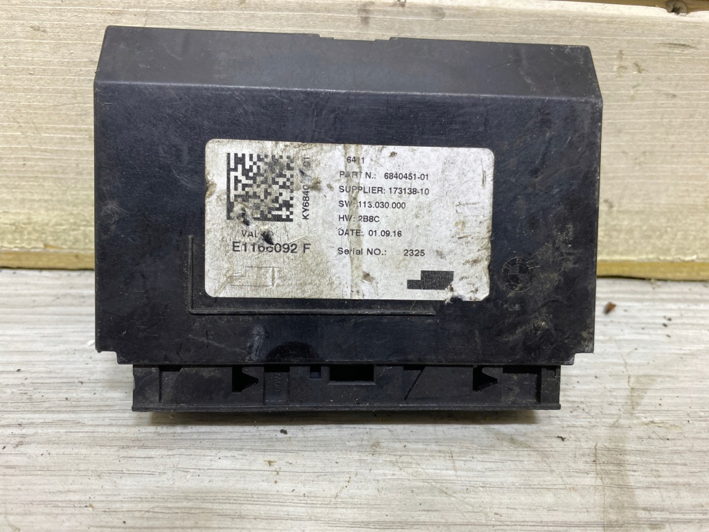 фото №1, Bmw i3 модуль блок управления кондиционера 6840451