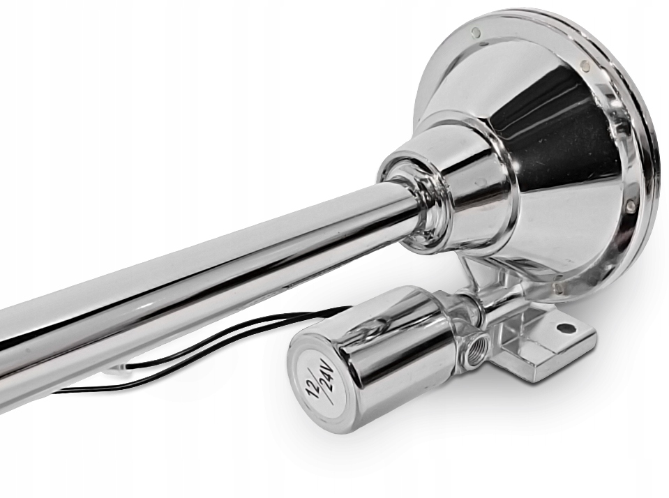 фото №10, Клаксон сигнал хром tir сигнал 12v/24v гучний