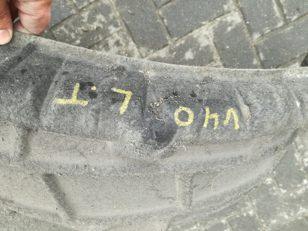 фото №4, Volvo v40 ii 2012 - 2019 rok подкрылок левая задняя