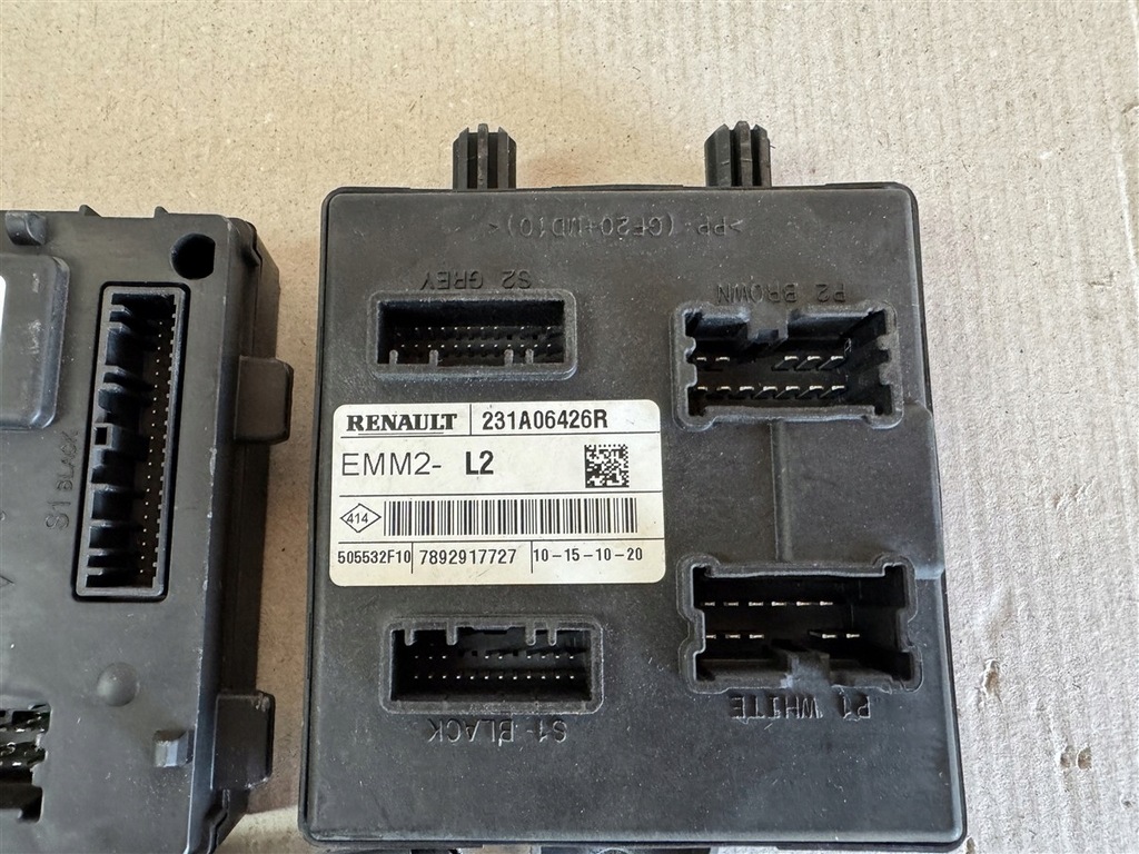 фото №6, Блок керування двигуна бортовий комп'ютер набір замок запалювання dacia spring 21-23