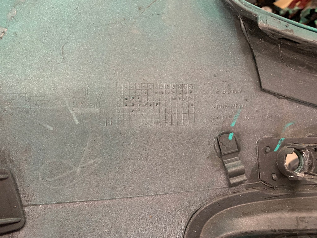 Новый org бампер maserati quattroporte gts trofeo 67006609 с Разборки