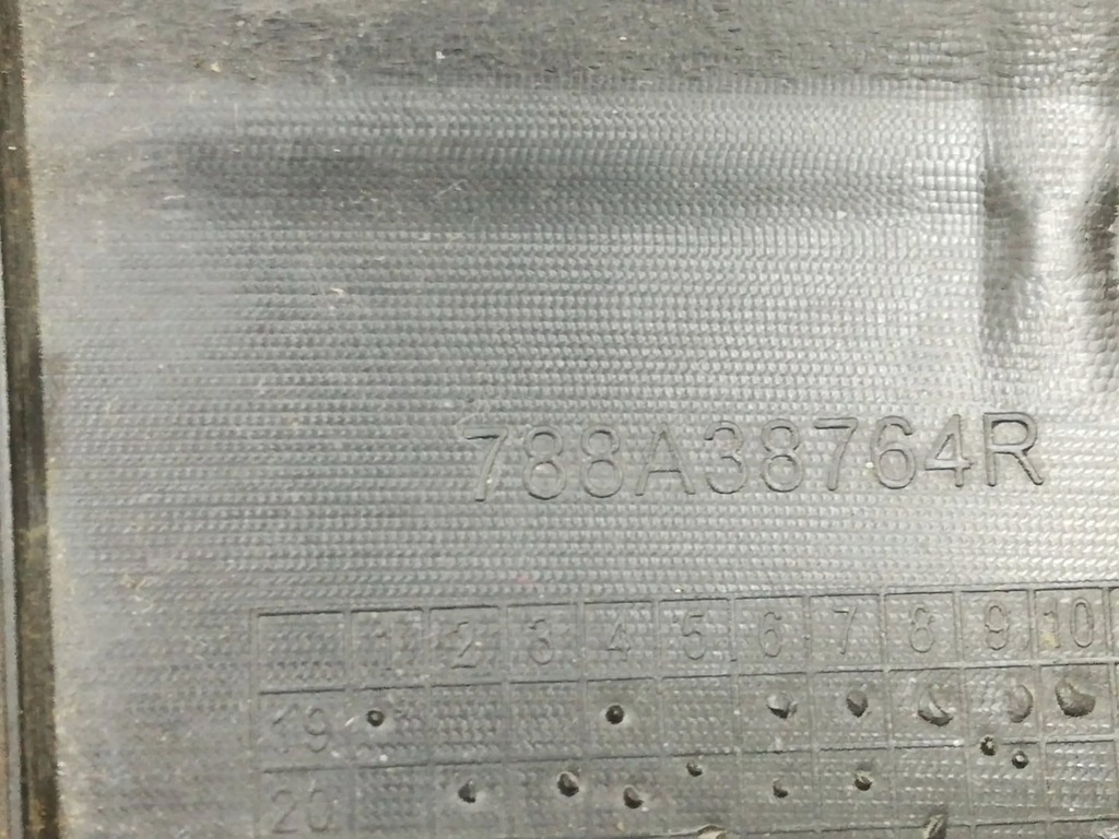 фото №12, Dacia spring молдинг накладка крыла левый задняя левая задняя 788a38764r