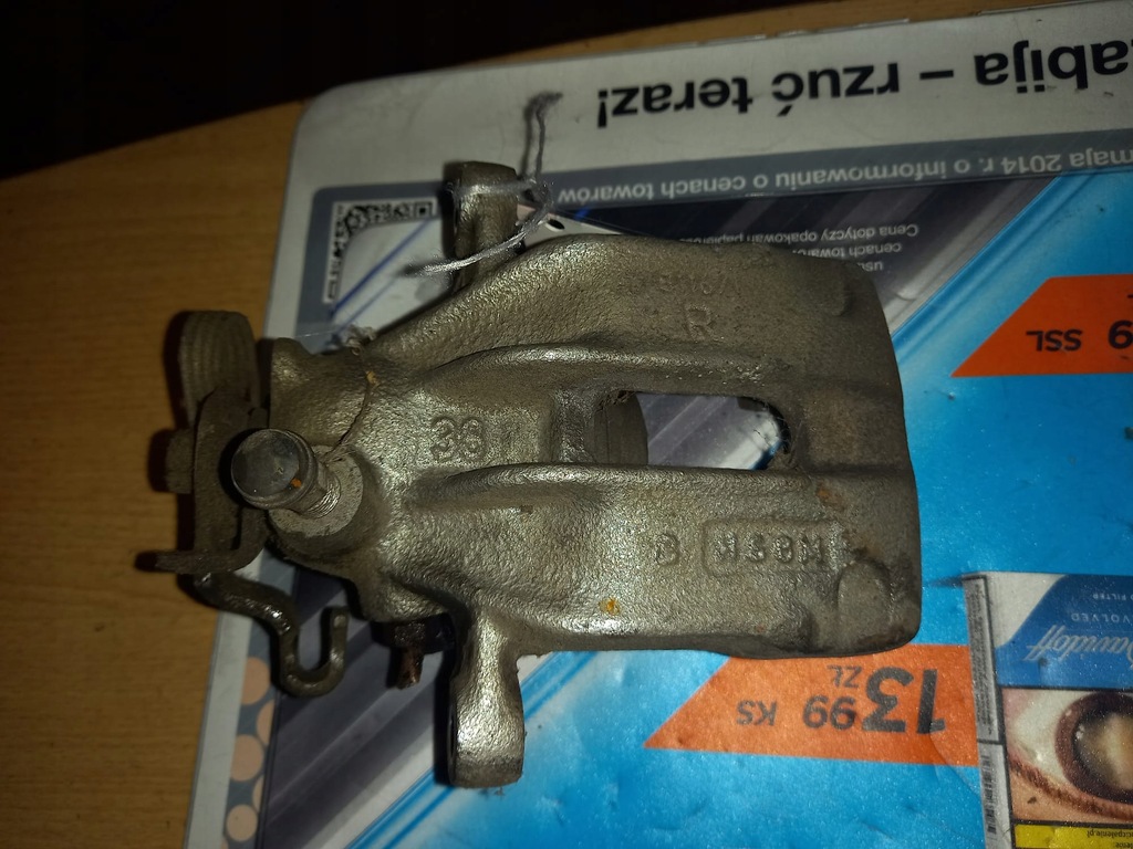 фото №4, Суппорт тормозной задняя p l fiat ulysse ii 2.0hdi 05r