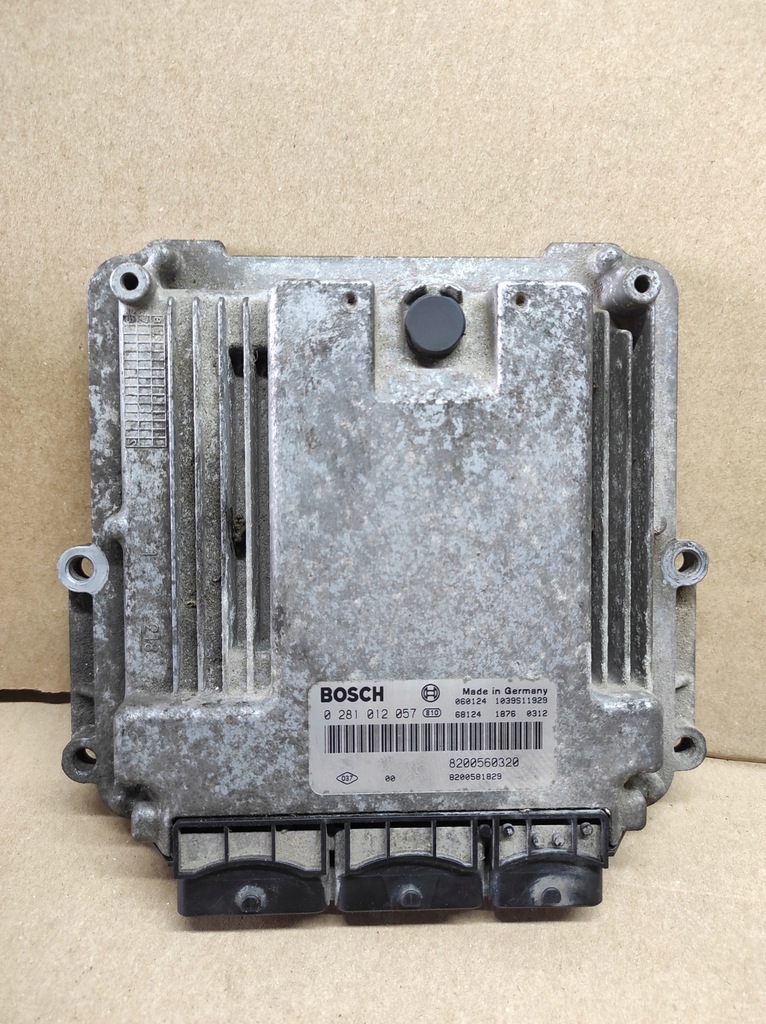 фото №1, Бортовой компьютер блок управления двигателя renault espace iv 2.0dci 0281012057 8200560320