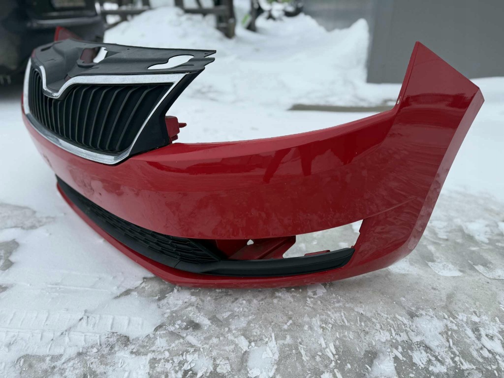 Skoda rapid рестайлинг  бампер перед передний 16-18 lf3k в Украине