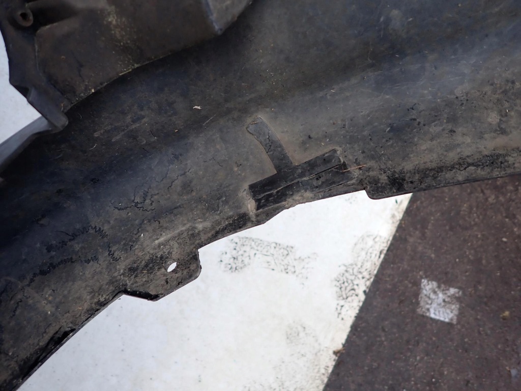 фото №14, Mitsubishi lancer x hb 07-16 бампер перед передній