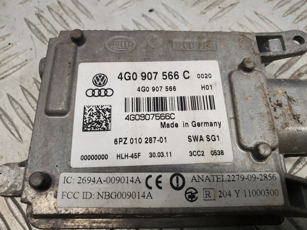 фото №5, Audi a6 s6 c7 4g 4g0907566c задняя сторона правая датчики поперечина движения