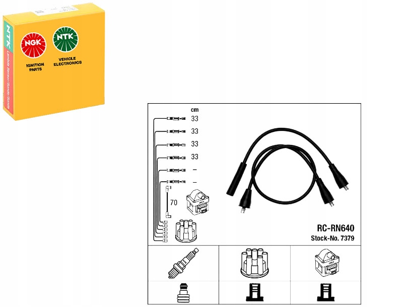 фото №1, Провода зажигания renault ngk