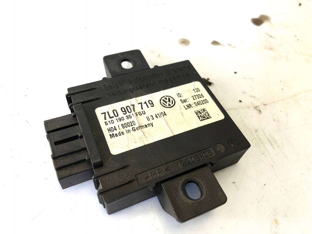 фото №1, Блок керування модуль сигналізація touareg phaeton 7l0907719a