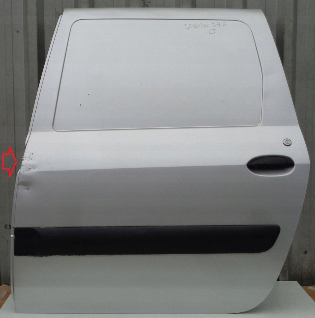 фото №1, Dacia logan van 09 r двері ліва задня зсувні 69