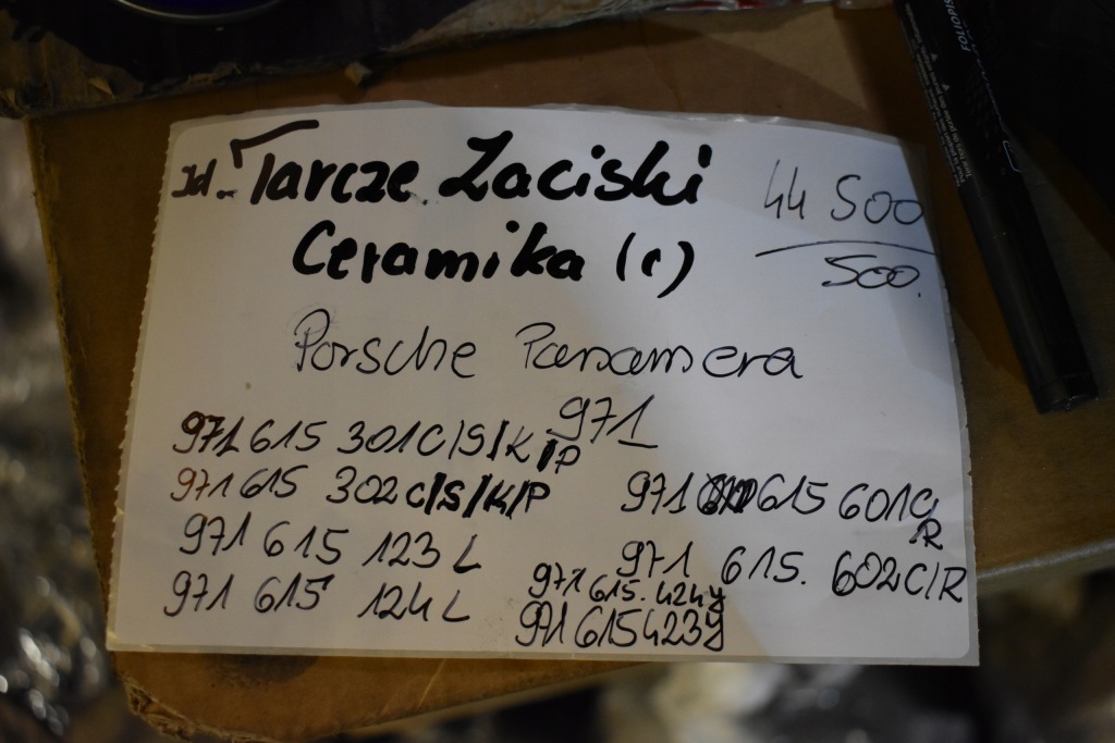 фото №13, Idealne гальмівні диски супорти kpl. ceramika ceramica porsche panamera 971 1