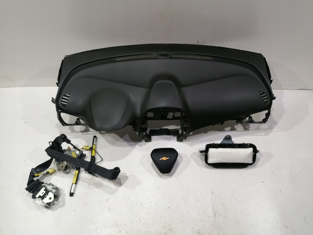 фото №1, Chevrolet spark usa панель приладів консоль подушка безпеки ремені