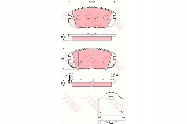 фото №12, Тормозные колодки тормозной. hyundai sonata 05-
