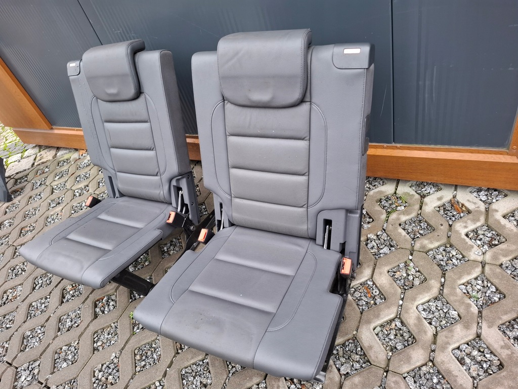 фото №3, Сидіння vw touran 3 ряд шкіра