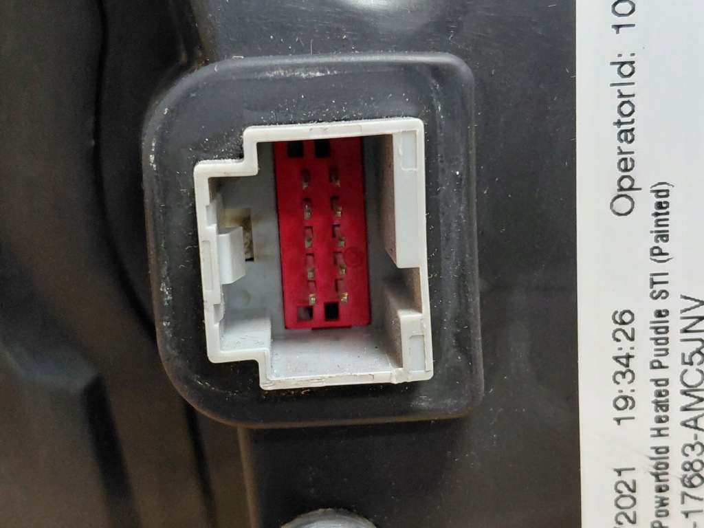 Ford ranger 11-22r дзеркало ліва складний 10 pin європа в Україні