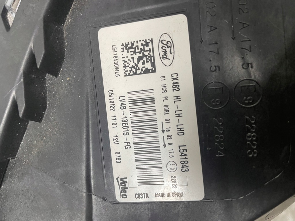 фото №9, Лампа левая передняя ford kuga mk3 full led перед