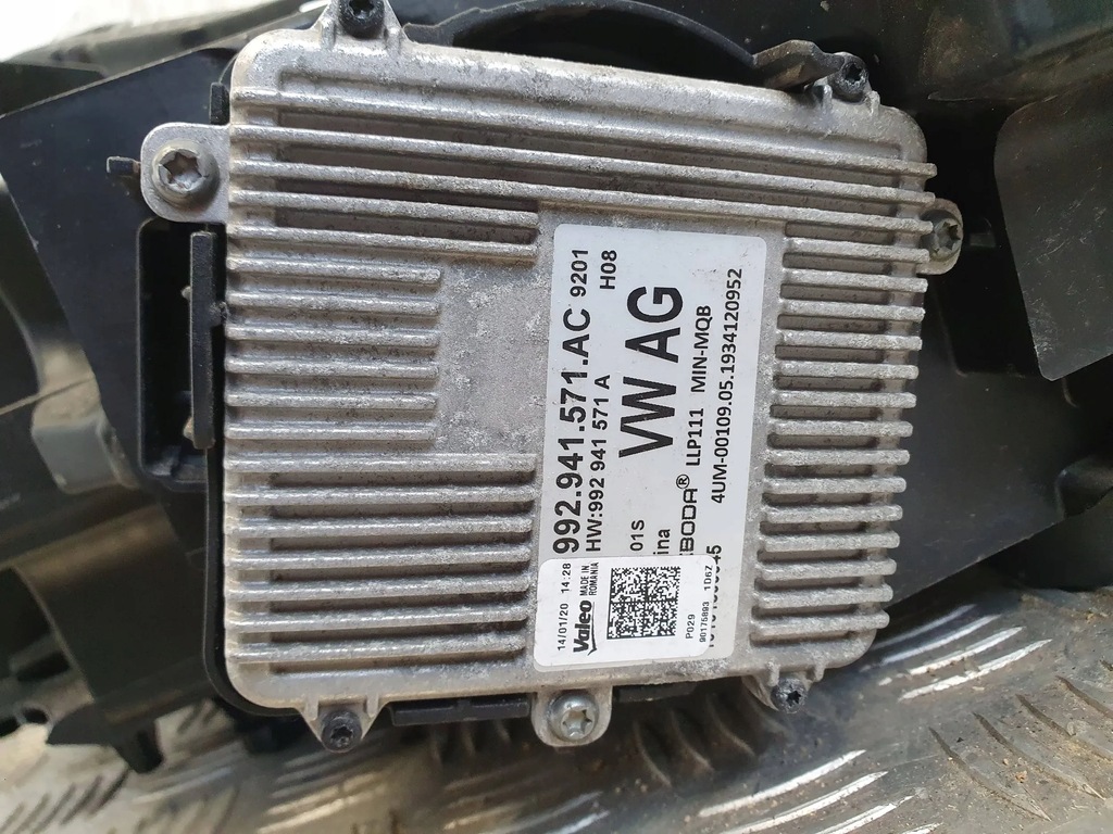 фото №12, Skoda scala 2019-2023 лампа перед передня full led ліва