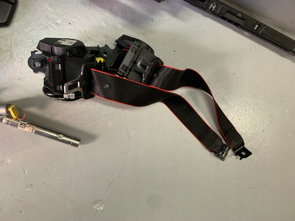 фото №3, Renault clio v rs r.s. line консоль подушки безпеки повітряні подушка безпеки pas натягувач