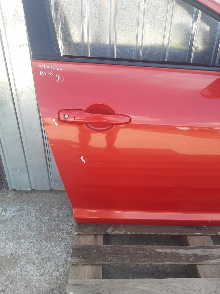 фото №4, Дверь правое правый перед оригинал лак mazda rx8 rx-8