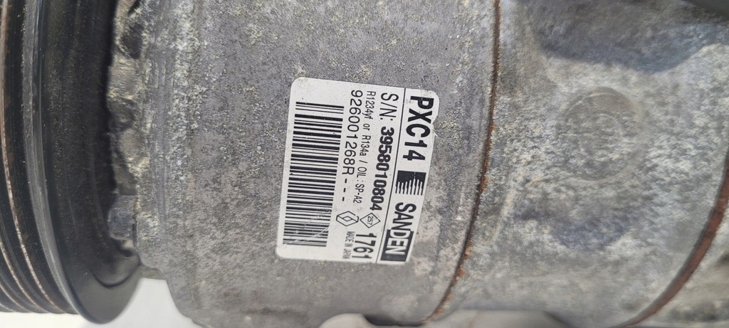 фото №3, Компрессор кондиционера renault оригинальный номер 926001268r