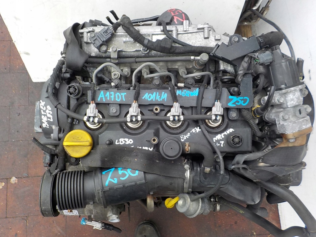 фото №10, Opel meriva b 11r 1.7 cdti 101km двигатель a17dt kompletny