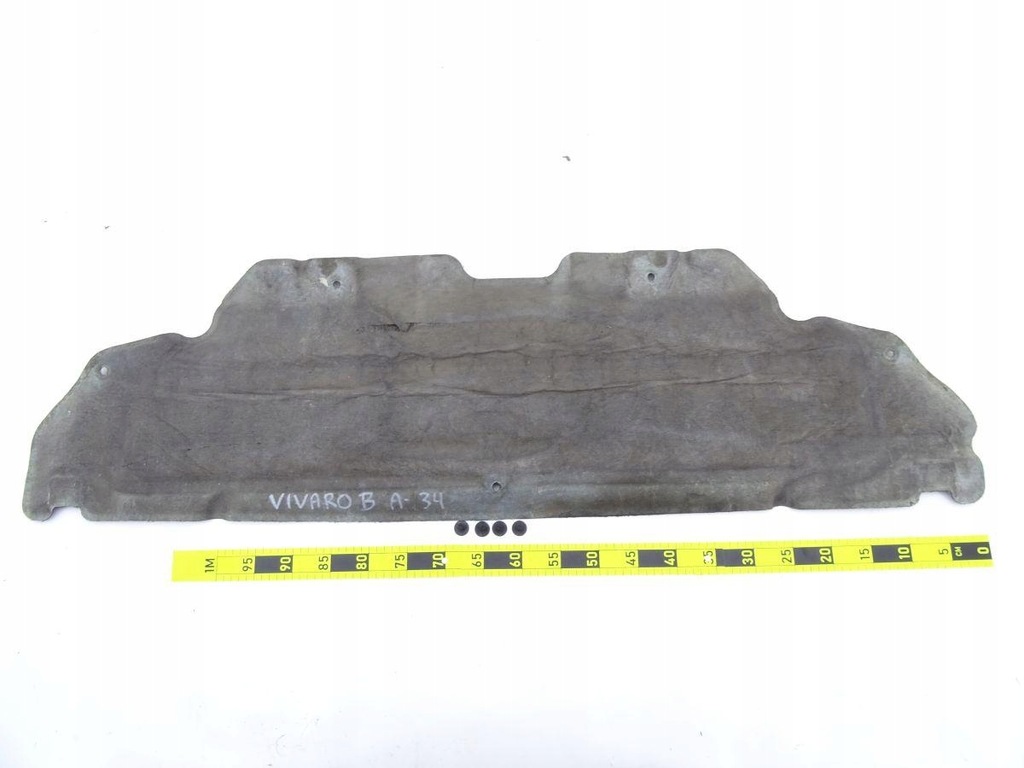 фото №5, Renault trafic iii opel vivaro b 14- шумоизоляция капот + клипсы