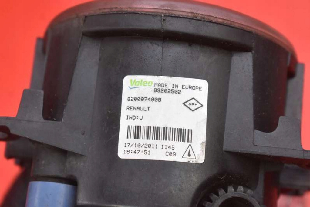 фото №7, Протитуманна фара правий перед передній 8200074008 renault laguna 3 iii 07-11