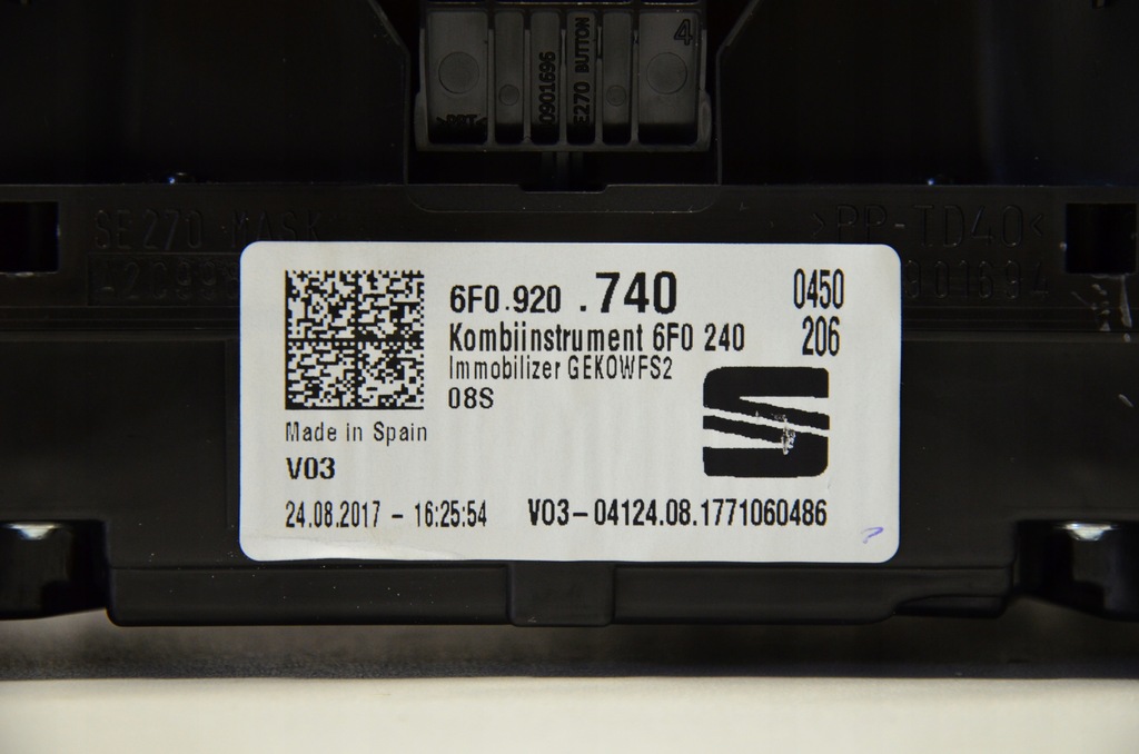 фото №6, Seat ibiza v 2017 счетчик 6f0920740 04c907309at