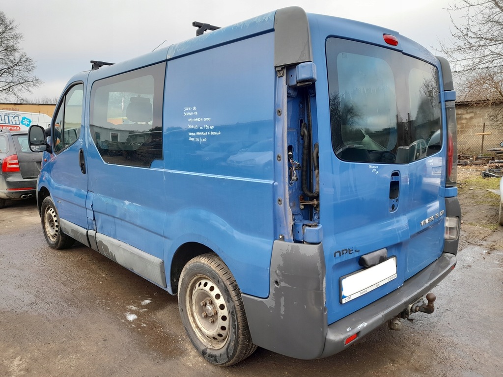 фото №14, Opel vivaro a дверь левый левая крышки багажника l20p