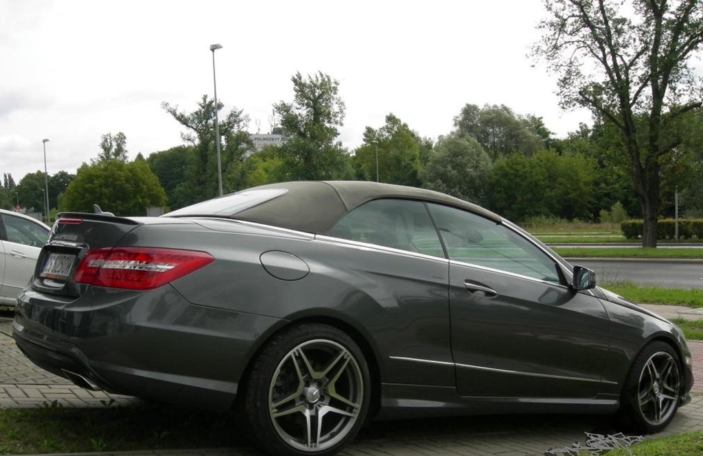 фото №9, Mercedes c207 w212 спойлер спойлер na крышка !