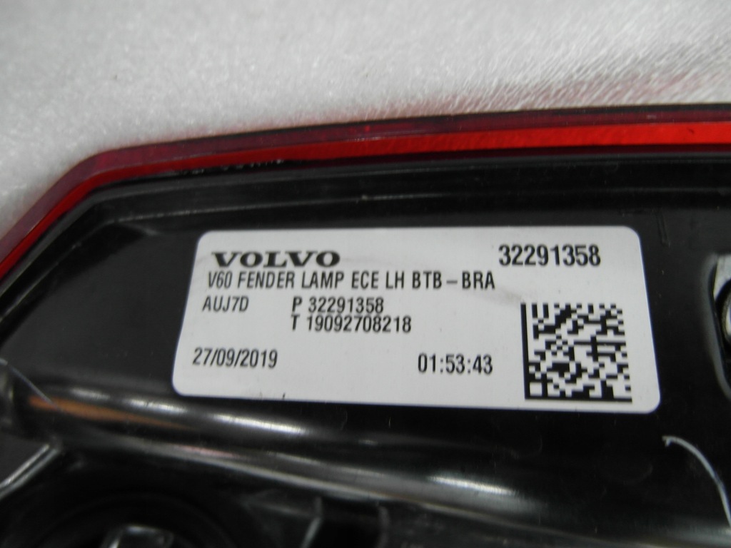 фото №5, Volvo v60 ii лампа задня ліва