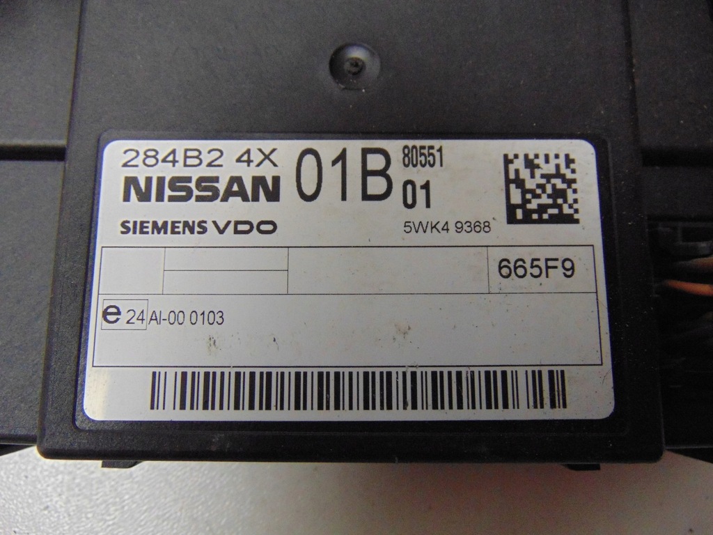 фото №8, Коробка модуль комфорту nissan pathfinder r51 2.5 dci 284b2-4x01b