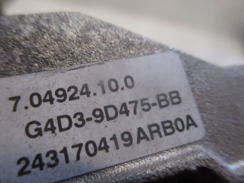 фото №3, Клапан egr range rover evoque g4d3-9d475-bb