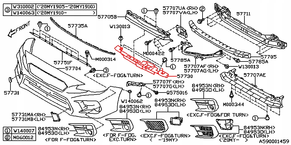 фото №3, Subaru wrx levorg накладка защита na решётка радиатора решётка радиатора