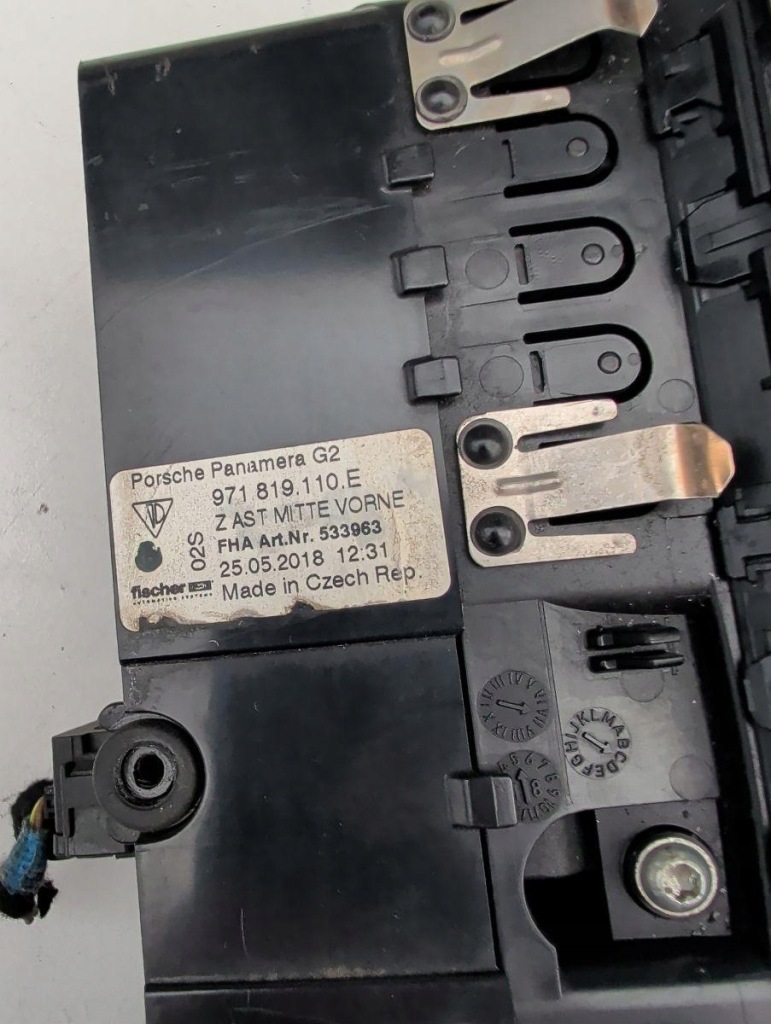 фото №12, Панель управление виртуальный туннель 971919611g 971819110e porsche panamera 971