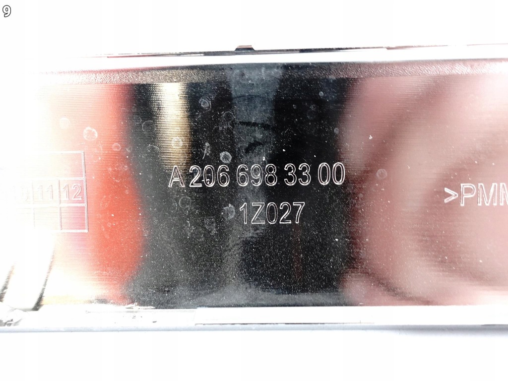 фото №10, Mercedes c-klasa 206 43 e-klasa w214 53 amg молдинг хром na поріг ліва перед