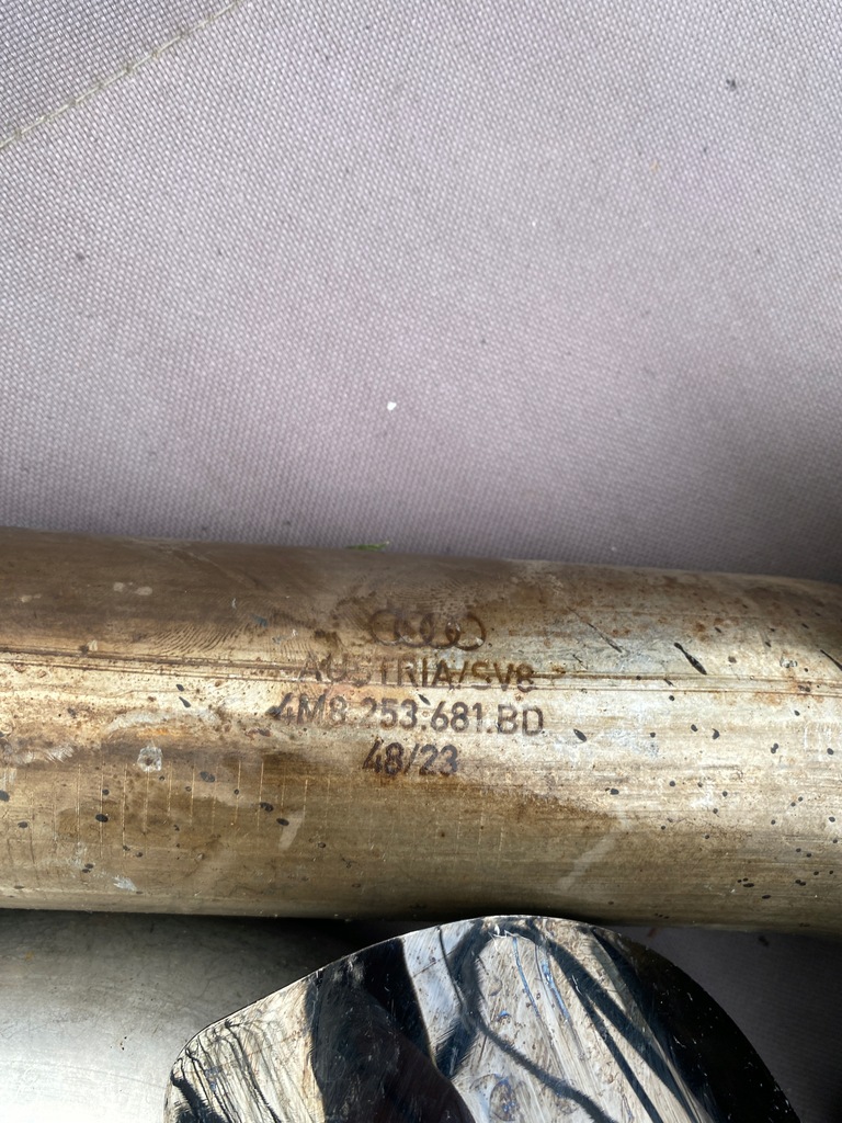 фото №9, Наконечники вихлоп audi sq8 4m8 подвійний оригінальні