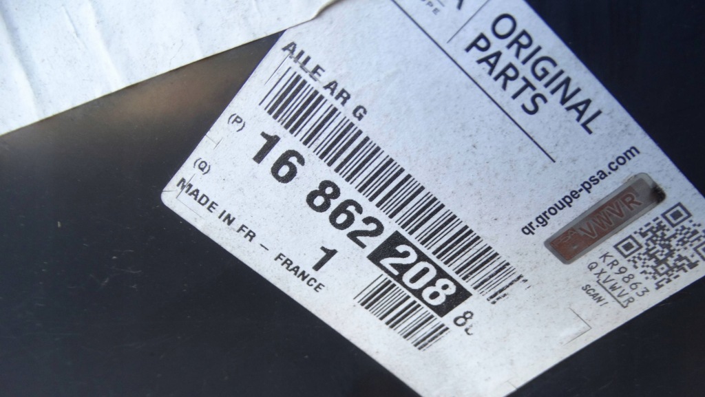 фото №6, Крила обшивка лівий задня 1686220880 peugeot 208 ii gt-line новий