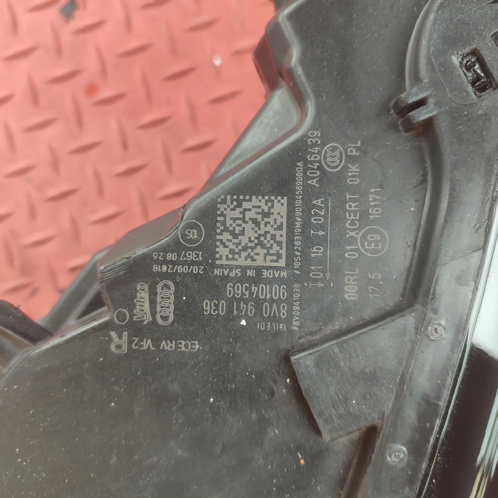 фото №8, Audi a3 8v matrix led lift 036 ładna europa лампа правая