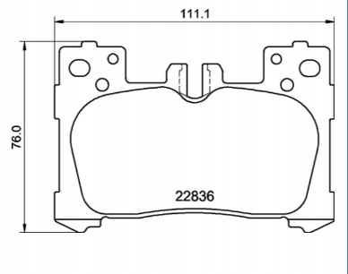 фото №2, Тормозные колодки тормозной. lexus ls 500 17- задняя