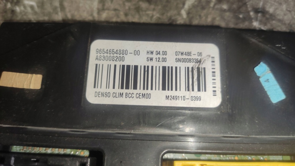 Модуль комфорту citroen c4 i 9654654880 100% справний Зі Шроту