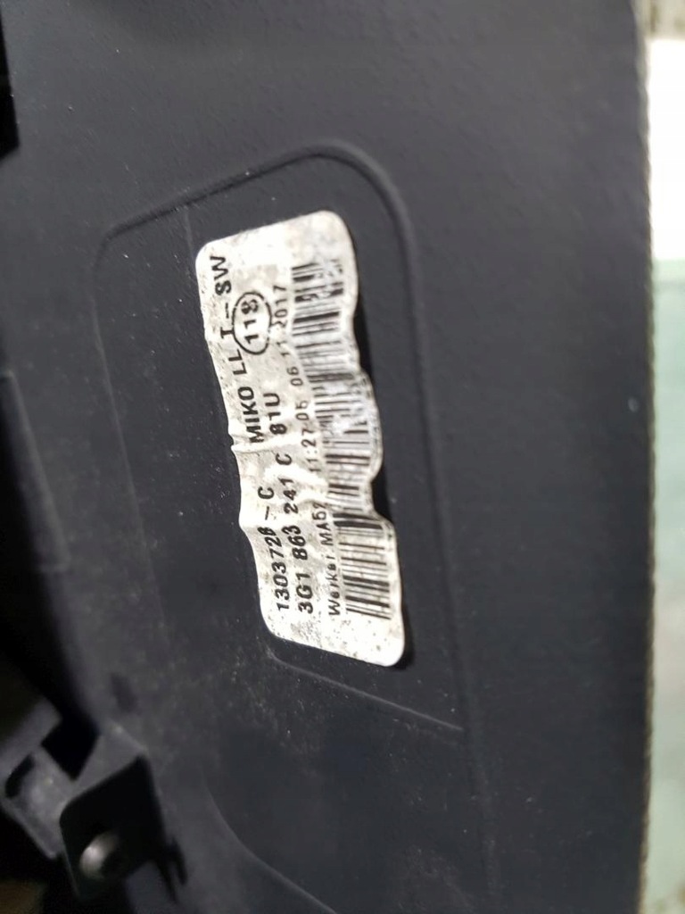 фото №10, Тунель середній підлокітник vw passat b8