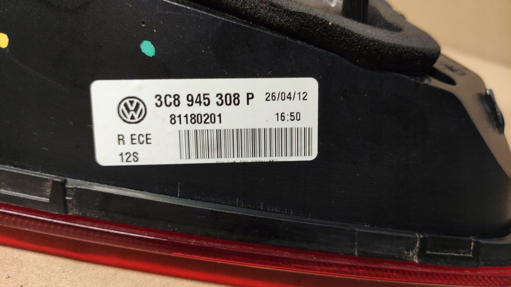 фото №4, Vw passat cc lift лампа правый задняя 3c8945308p