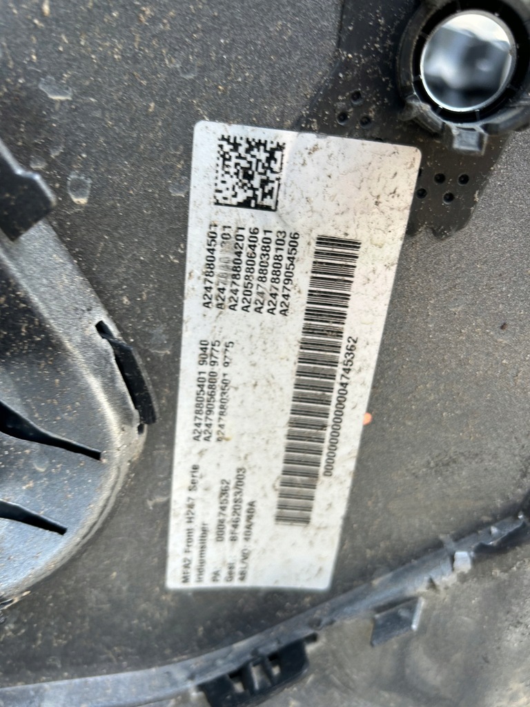 фото №13, Mercedes gla w247 бампер перед передній a247