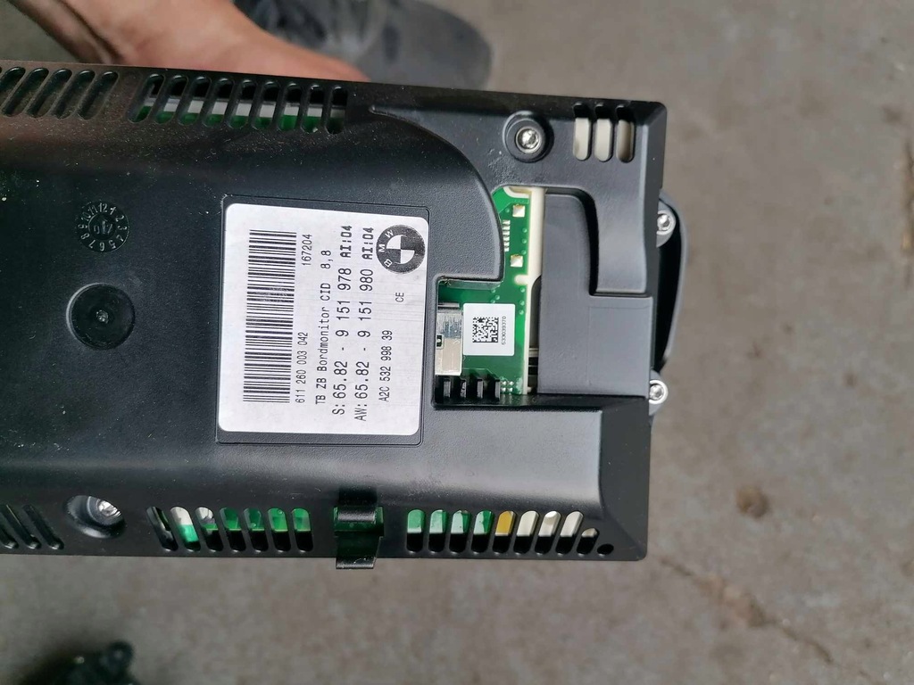 фото №4, Bmw 5 e61 lift комплектная навигация europa