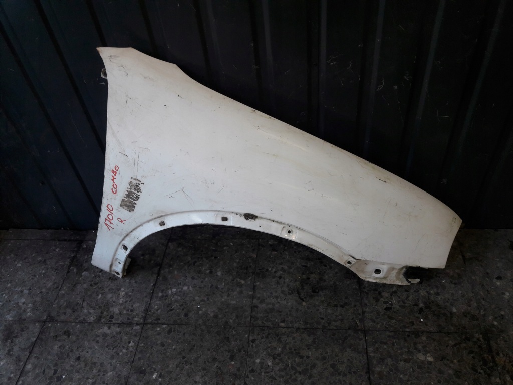 фото №1, Крыло правый перед opel corsa combo b 98r белый